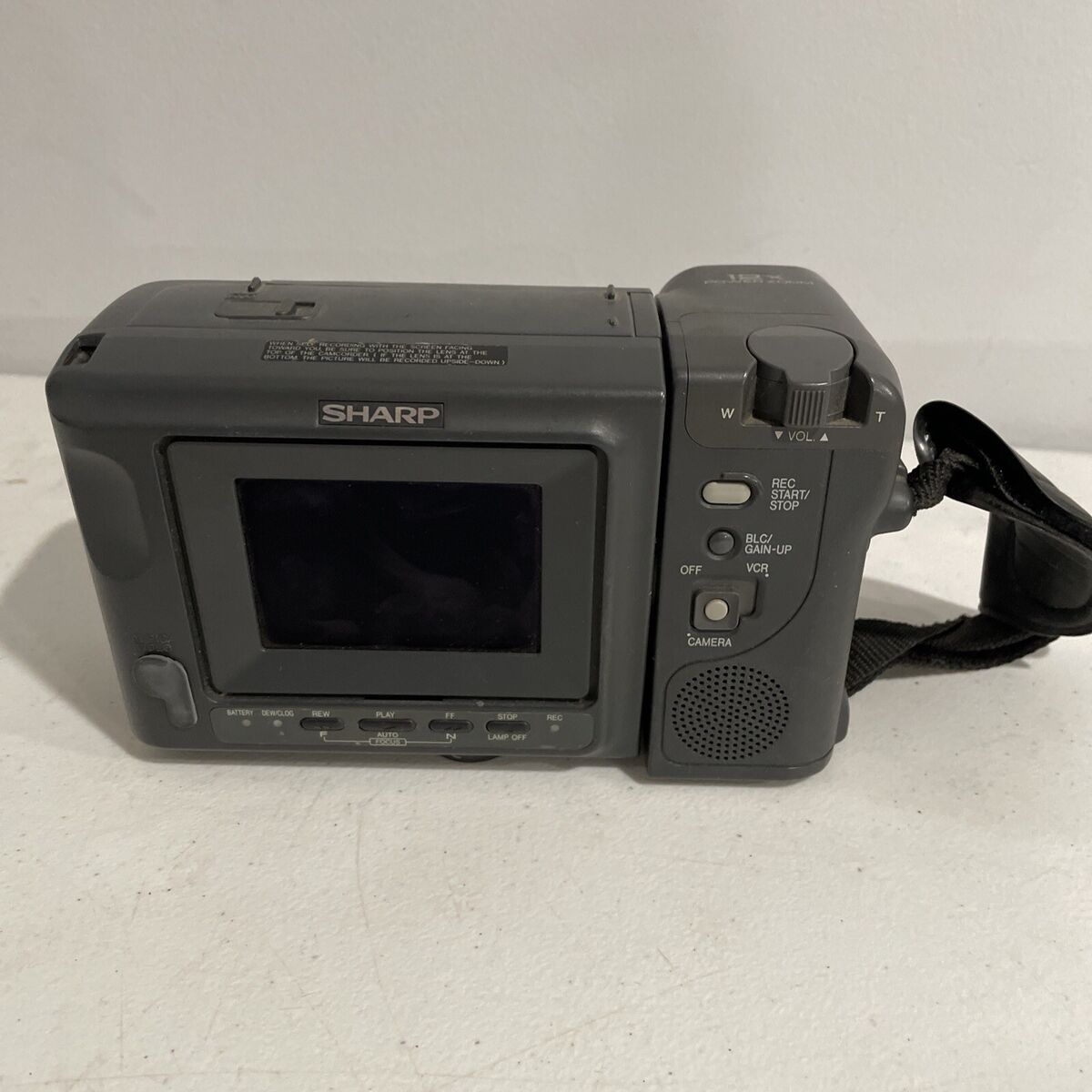 Sharp Viewcam VL-E66U Hi8 Camcorder No Charger For Parts | eBay Sharp Viewcam VL-E66U Hi8 Camcorder No Charger For Parts | eBay