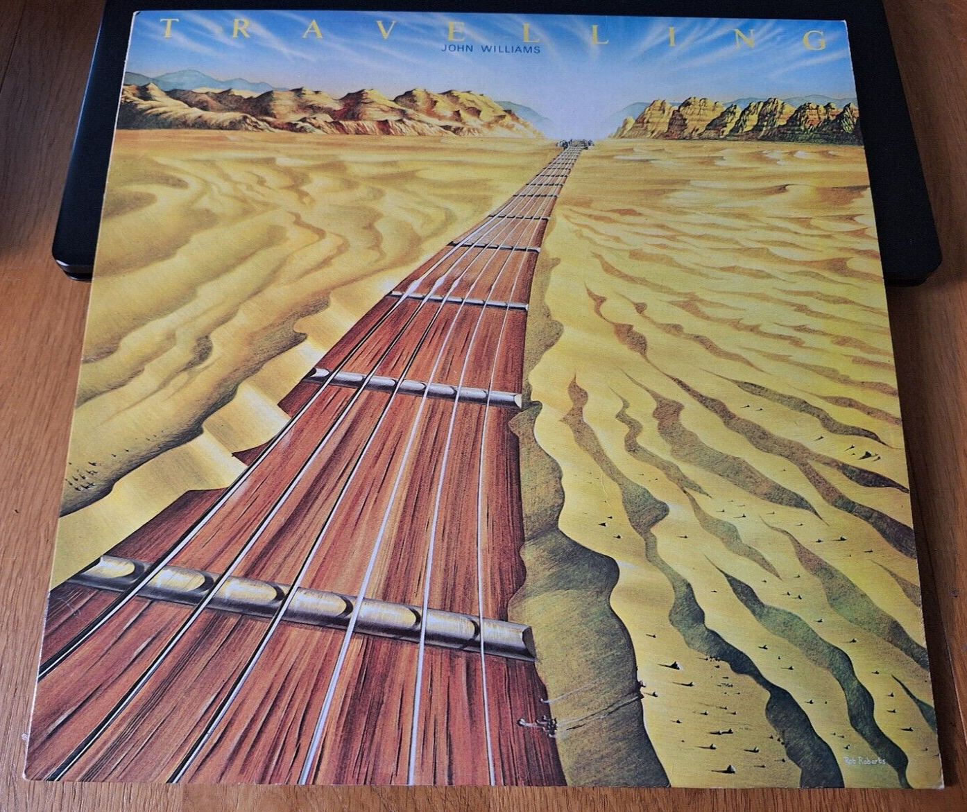 John Williams ‎– Travelling: Vinyl LP. Cube Records ‎– HIFLY 2, UK. 1978. EX