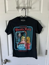 Lets Conjure Bloody Mary Graphic T Shirt Creepy Co Size Small