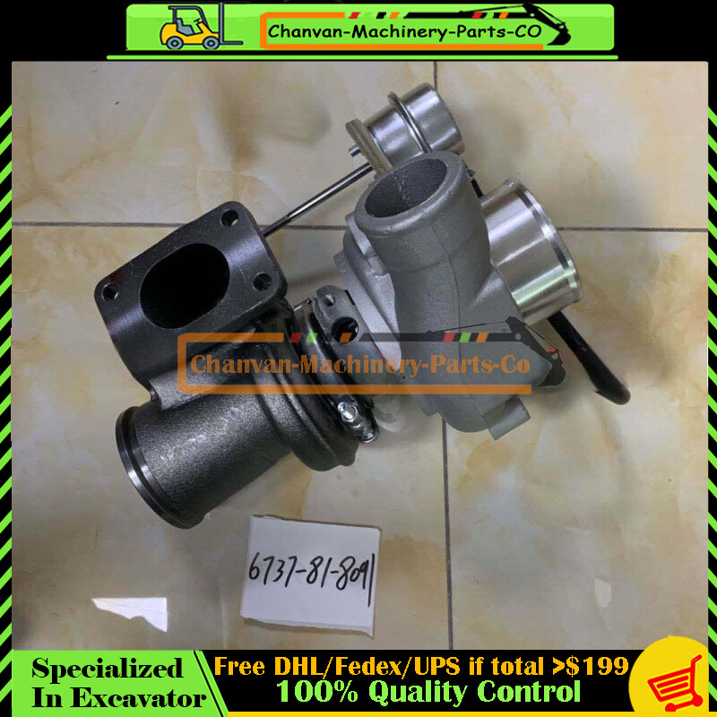 ケナーチョ D管 KWL THUNDERBIRD Turbocharger 6737-81-8090 6737-81-8091 Turbo HX25W for
