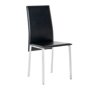 Hygena Fitz Black Glass Dining Table And 4 Black Chairs Modern Design Black Top Hygena Fitz Black Glass Dining Table And 4 Black Chairs Modern Design Black Top