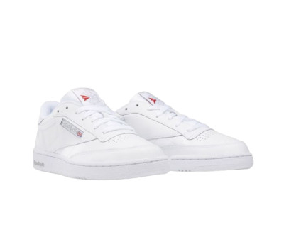 REEBOK MENS SHOE CLUB C 85  WHITE, AR0455