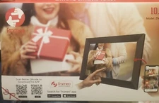 Frameo ZN-DP1002 10.1" Smart Wifi Digital Photo Frame Touchscreen