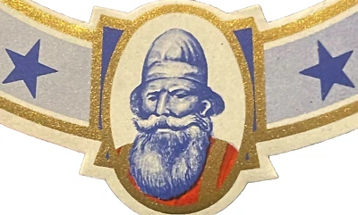 Antique Vintage 1920s - 1930s Firefighter, Fireman Alcohol Neck Label, Awesome! - Image 1 of 3