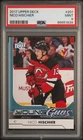 2017 Upper Deck Nico Hischier #201 PSA 9 Young Guns Rookie RC