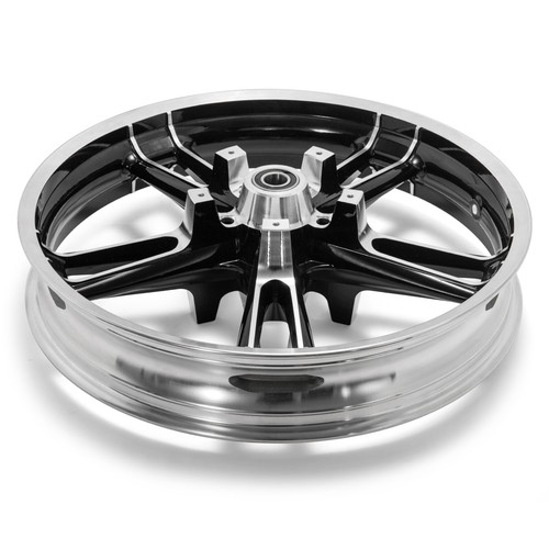 21x3.5 Enforcer Ruota anteriore per Harley Touring Electra Road Street Glide FLH - Foto 13 di 13