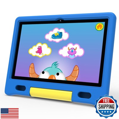 ApoloSign Kids Tablet, 10.1 inch Android 13 Tablet for Kids, 512GB Expand, 8-