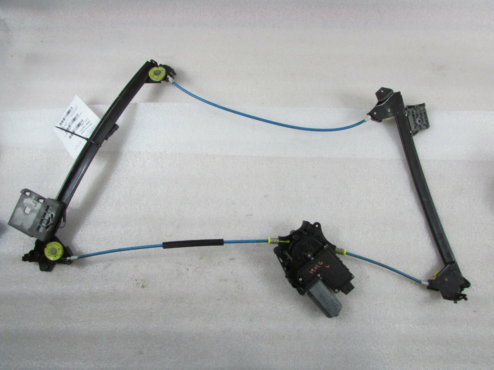Ferrari 599 GTB, LH, Left Door Window / Glass Regulator, Used, P/N 67131200