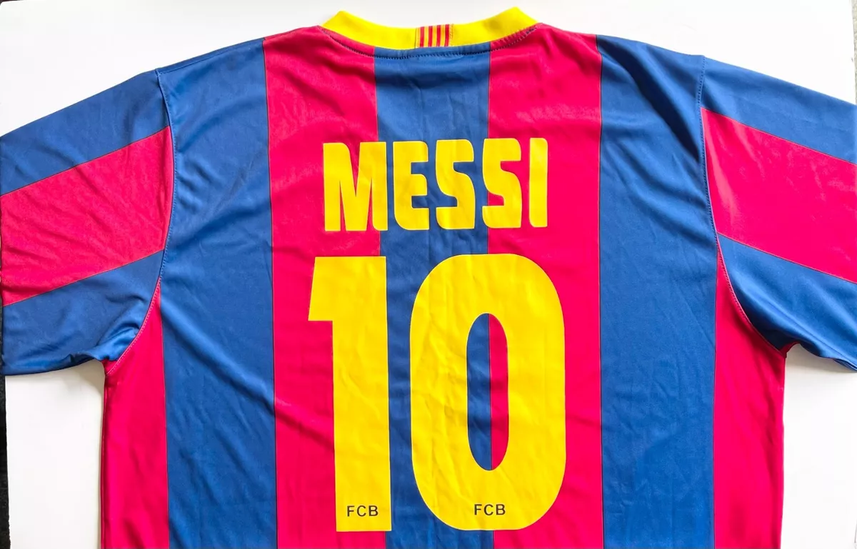 Barcelona 10 MESSI Shirt producte oficial FCB UNICEF size 12 Rogers good