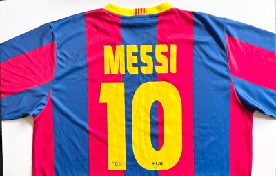 FC BARCELONA LIONEL MESSI OFFICIAL UNICEF FOOTBALL SHIRT