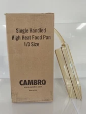 Single Handled High Heat Food Pan 1/3 Size (6 in pack)