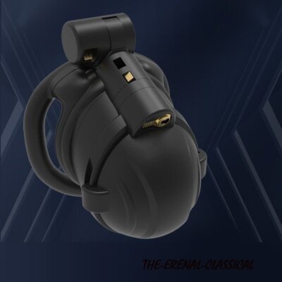 2023 Newest Tusk Design Removable Slide Cap Humanized Cage Male Chastity Device
