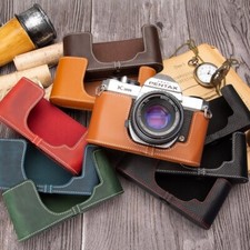 Leather Camera Cases, Bags & Covers for Pentax K for sale | eBay