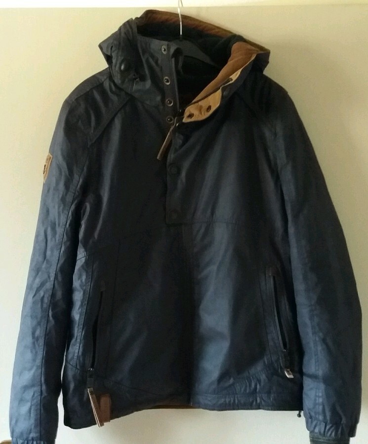 Naketano Herren Jacke Blau M Brave New World Fleecefutter - Main Image