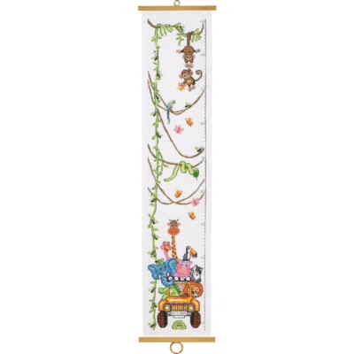 Permin Kit de point de croix Mouton, modèle à compter, 20x29cm, 92