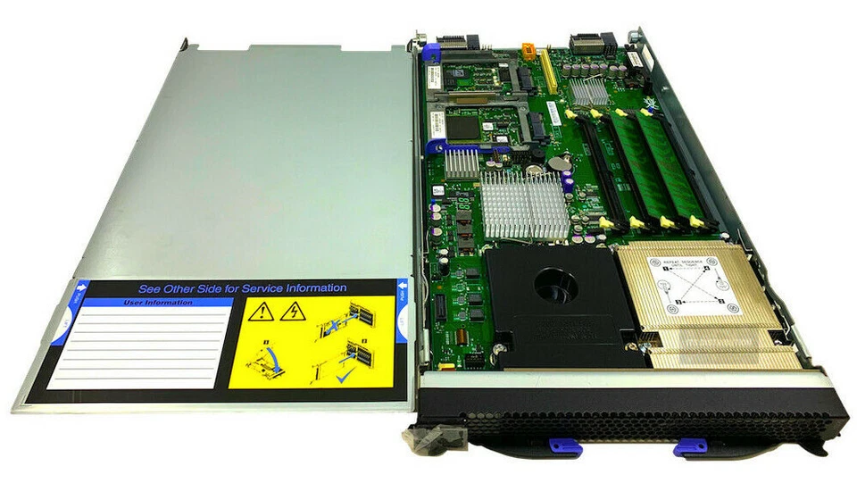 79813FU I Open Box IBM BladeCenter HS20 2.00 GHz 667 MHz/2 MB L2 1 GB Server - Image 4 of 4