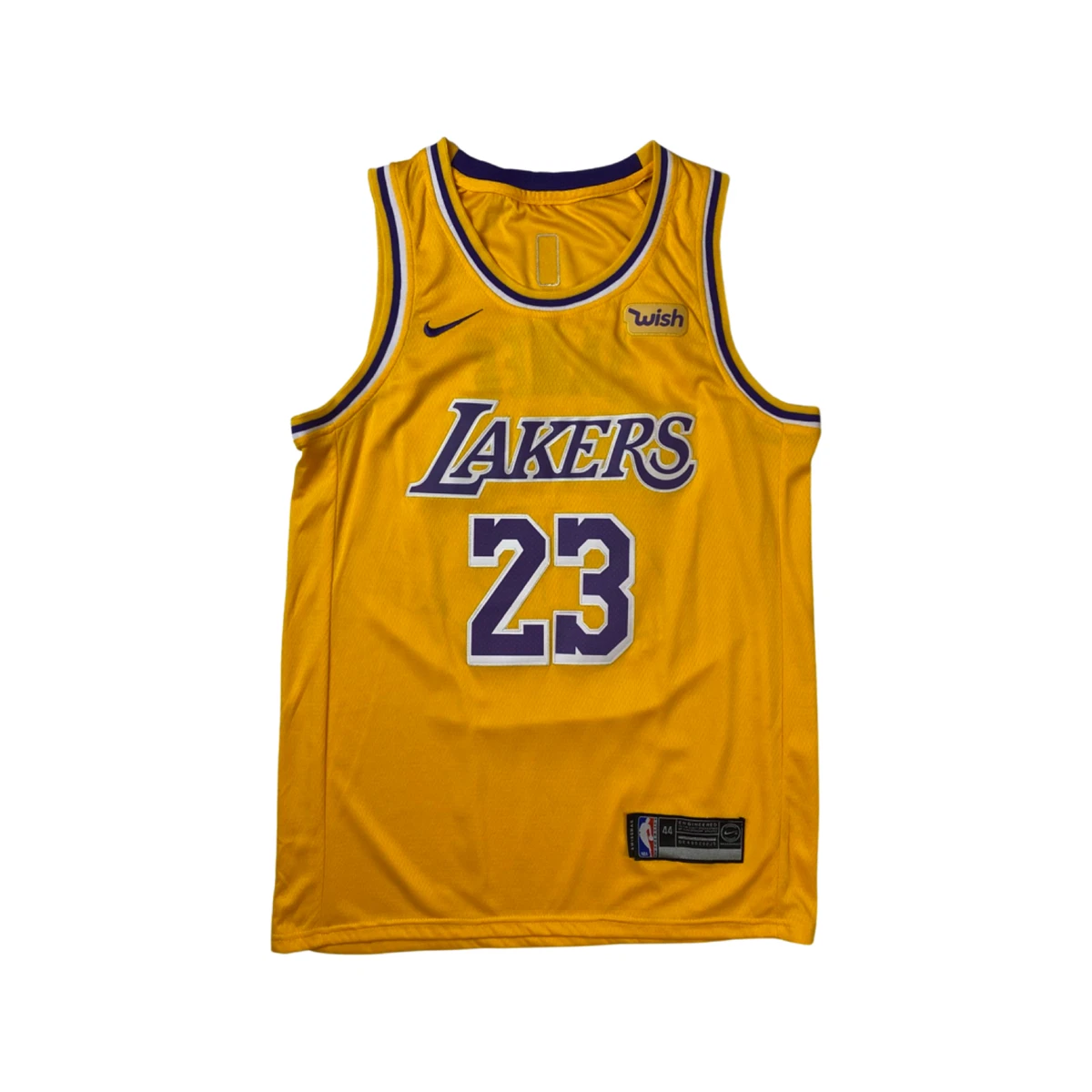 LeBron James Los Angeles Lakers Nike AUTHENTIC Player Jersey Icon Edition  Gold