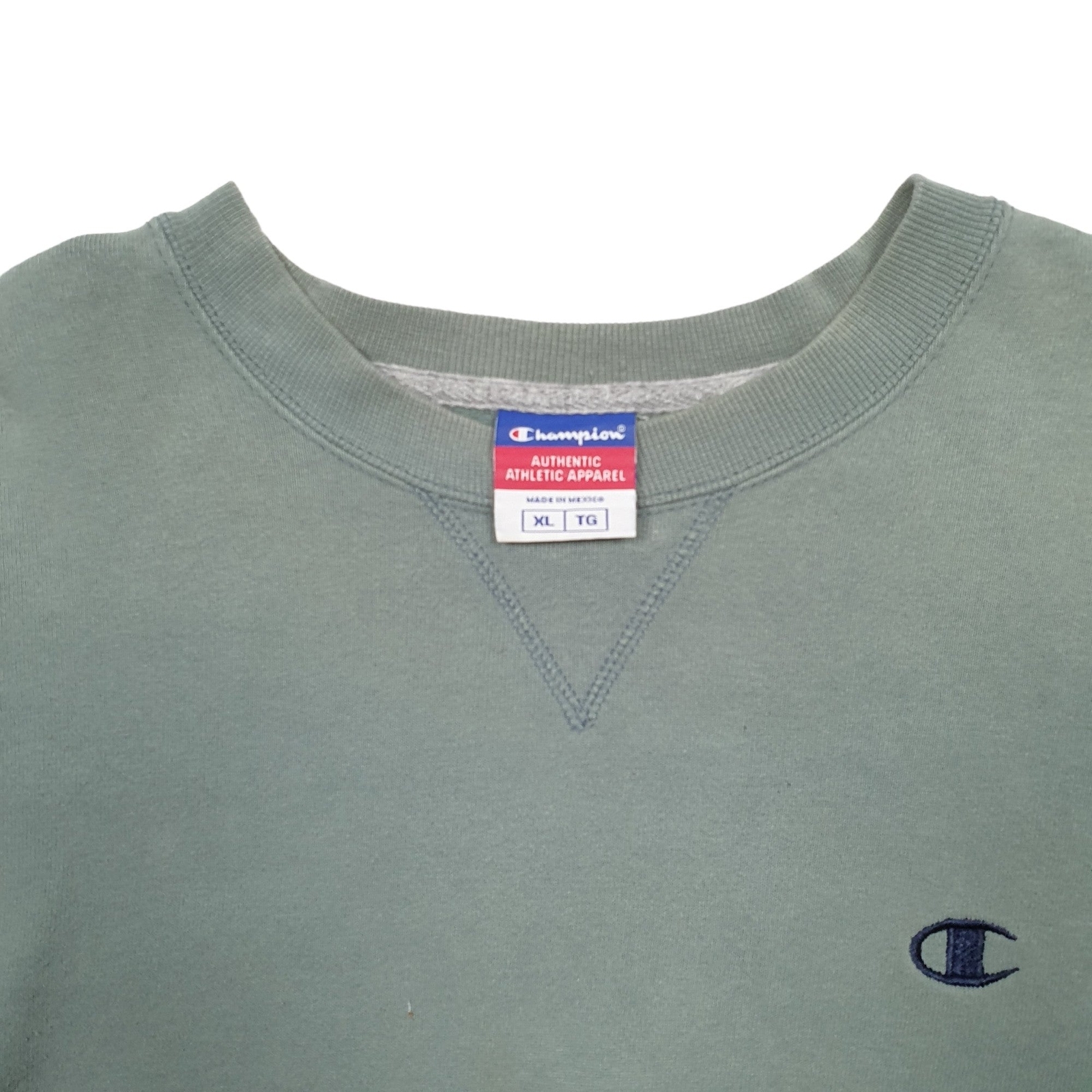 CHAMPION Crewneck Cotton Jumper Sweatshirt Mens L image 2