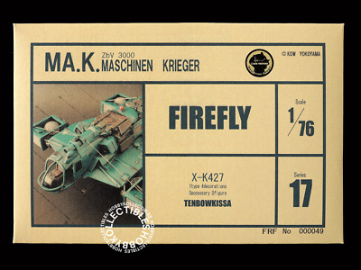 Tenbowkissa Ma.k SF3D 1/76 FireFly X-K427 #17 Maschinen Krieger