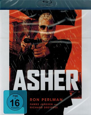 BLU-RAY NEU/OVP - Asher (2018) - Ron Perlman, Famke Janssen & Richard Dreyfuss