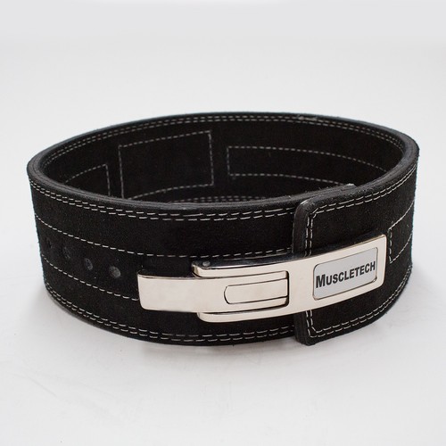 Lever Belt Leather Weight Lifting Belt 