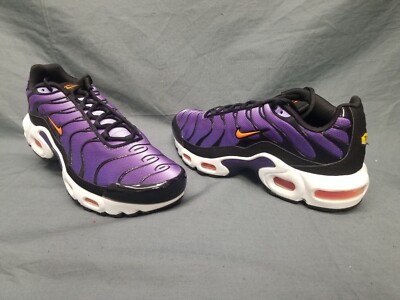 Nike Boys Air Max Plus (GS) Sneakers Voltage Purple Black Size 4.5 NEW NO BOX!
