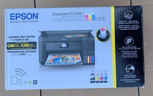 Epson ET-2750 Expression EcoTank Wireless Color All-in-One Printer with Scanner 10343936317 | eBay