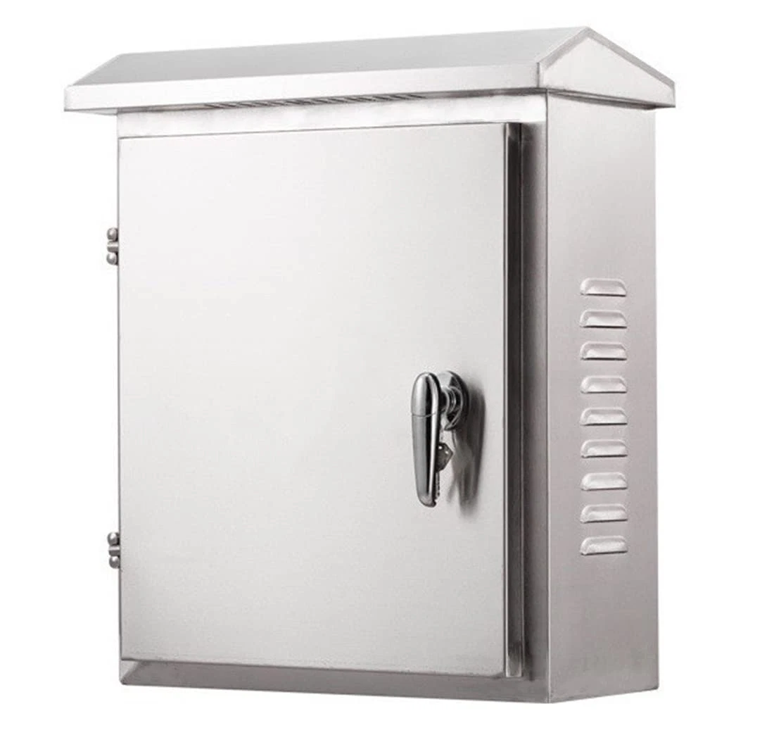 304 Stainless Steel Electrical Box 20'' X 16'' X 8'' Outdoor Electrical  Enclosur