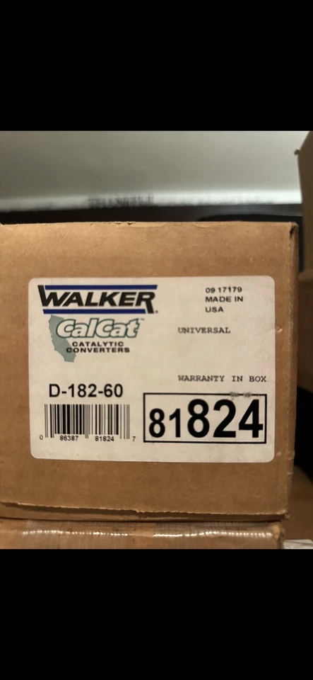 Convertidor Catalítico-CalCat Walker 81824 Universal Foto 2 de 2