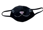 Halloween Costume Kitty Cat Pink Heart Shape Nose  Whisker Face Mask Washable — photo 1