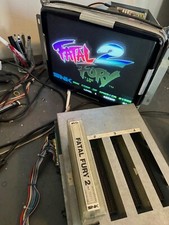 MVS FATAL FURY2 SNK JAMMA ARCADE PCB ONLY CARTRIDGE - TESTED AND WORKING