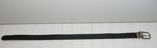 Levi Strauss  Co. Black Boys Belt 12LV020012 SM, 22-24 Synthetic Leather