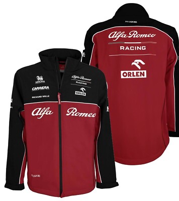2023 ALFA ROMEO F1 RACING JACKET F1 SOFTSHELL Racing JACKET