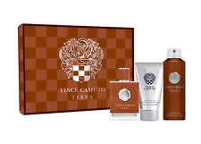 Vince Camuto Terra  3 PC Gift Set  3.4oz EDT, 6oz Mist, 5oz Wash