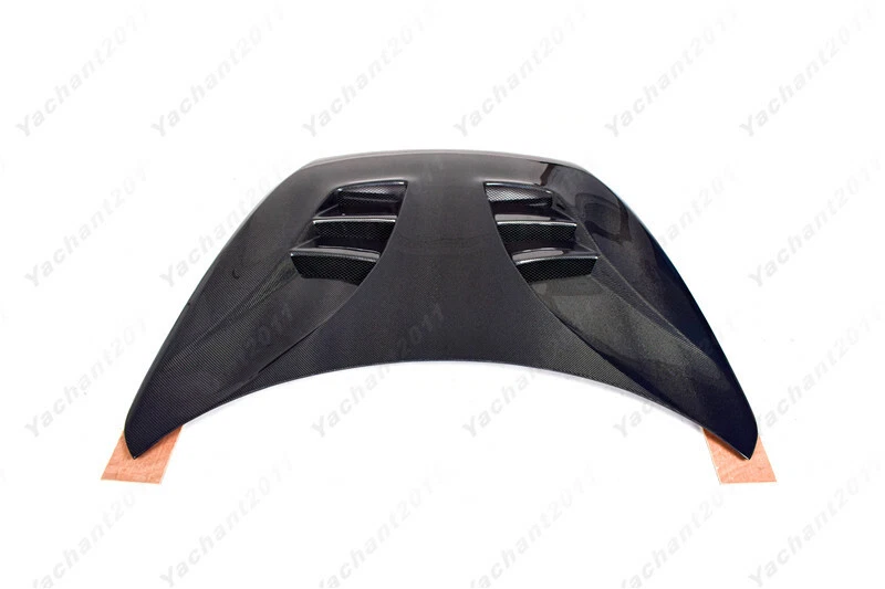 Carbon RE AD Aero Style Hood Cover Fit For 03-12 Mazda RX8 SE3P Bonnet Glossy - Image 4 of 4