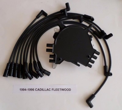 CADILLAC FLEETWOOD 1994-96 LT1 5.7L OPTISPARK Distributor,BLACK Spark Plug Wires