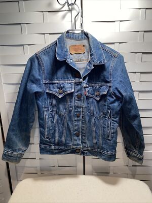 Vintage Levi's 70706-0216 Jacket Denim Jean Womens Size 14 Vintage Levi's 70706-0216 Jacket Denim Jean Womens Size 14