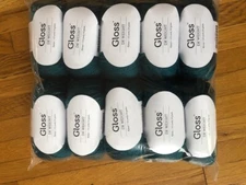 KnitPicks Gloss Kenai DK weight yarn pkg of 10 balls,50 gr. 123 yards.