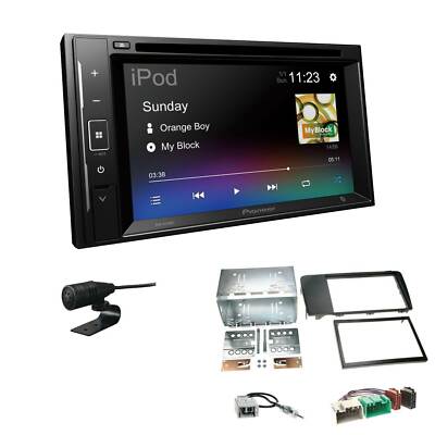 Pioneer AVH-A240BT Autoradio Bluetooth DVD für Volvo S60 I 2004 bis 2009 schwarz