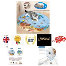 Alfombra de agua inflable - Alfombra de juego de enfriamiento de mascotas de verano para gatos y perros