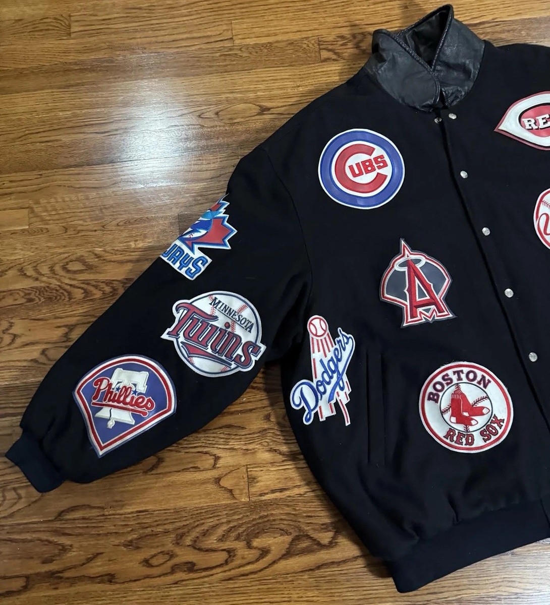 Vintage Jeff Hamilton MLB Jacket (Size 6XL) | eBay