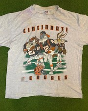 Cincinnati Bengals Football Looney Tunes Unisex Basic T shirt S-5XL HN5540