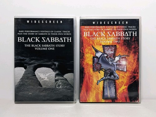 The Black Sabbath Story Volume One & Two DVD Ozzy Osbourne