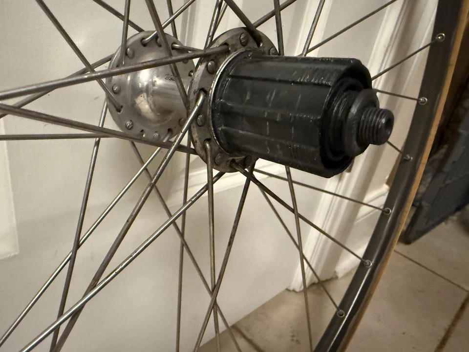 Juego de ruedas cubierta de aleación Mavic Open 4 CD freno de llanta 700c bujes Shimano Dura Ace 10s Foto 3 de 4