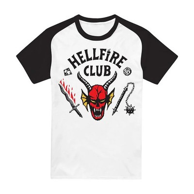 Stranger Things T-Shirt Herren Hellfire Club multicolor
