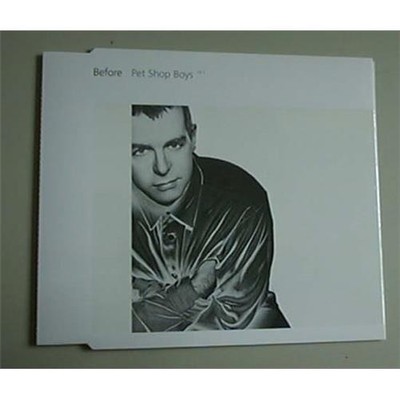 PET SHOP BOYS BEFORE(CD1) CD SINGLE PART 1 4 TRACK UK