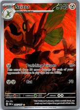 Scizor Illustration Rare SV03: Obsidian Flames 205/197 NM on eBay