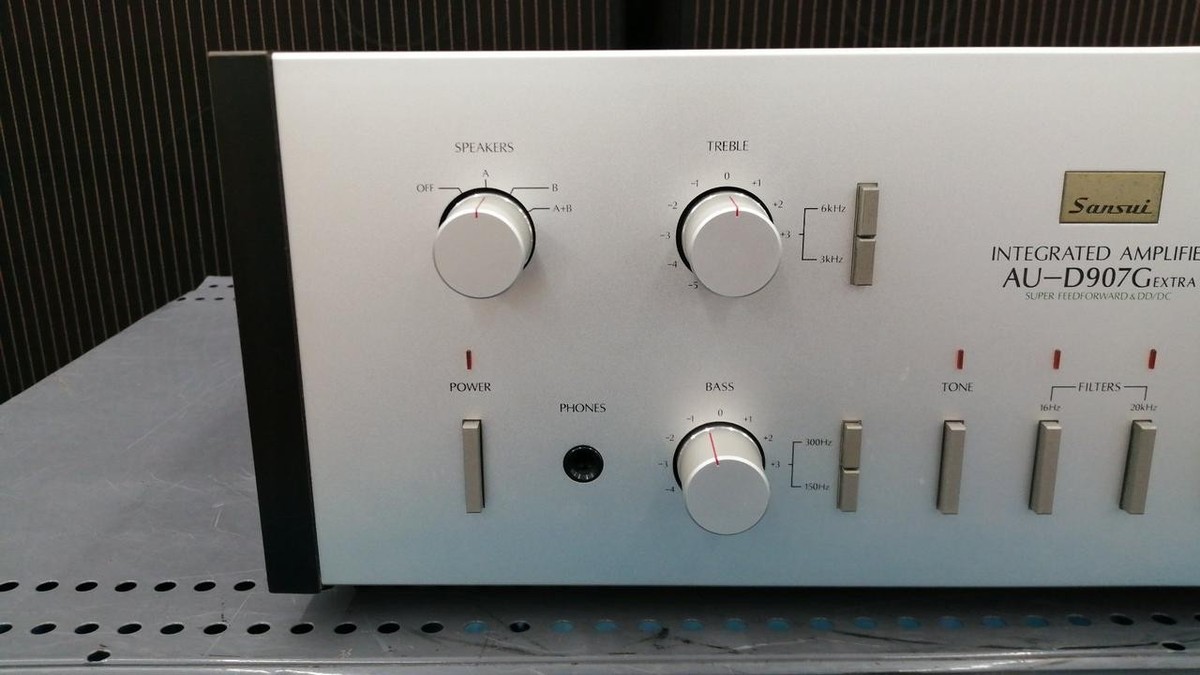 SANSUI AU-D907G EX pre-main amplifier Linear Step MC