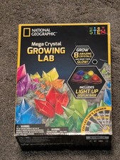 National Geographic Mega Crystal Growing Lab Stem Kit