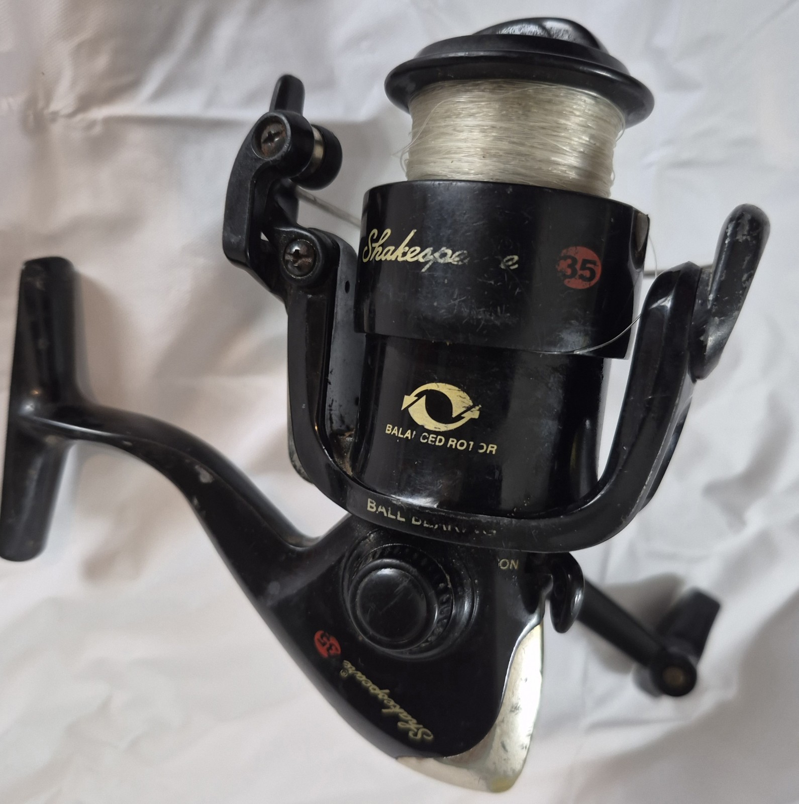 SHAKESPEARE 35 SPINNING Open Face Reel Black.